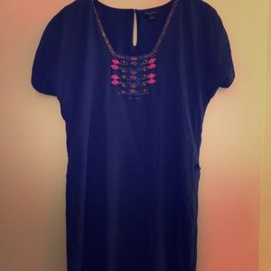 Gorgeous navy Banana Republic dress